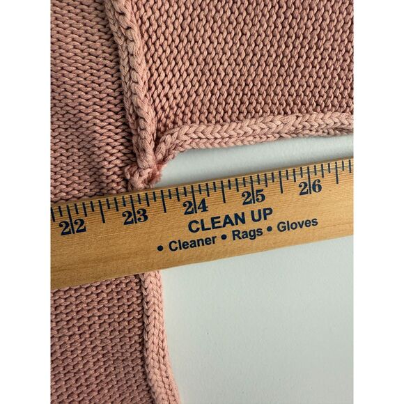 b.original by Shoe Fly Women's Pink Cropped Oversized Pullover Sweater Size S - Picture 7 of 10